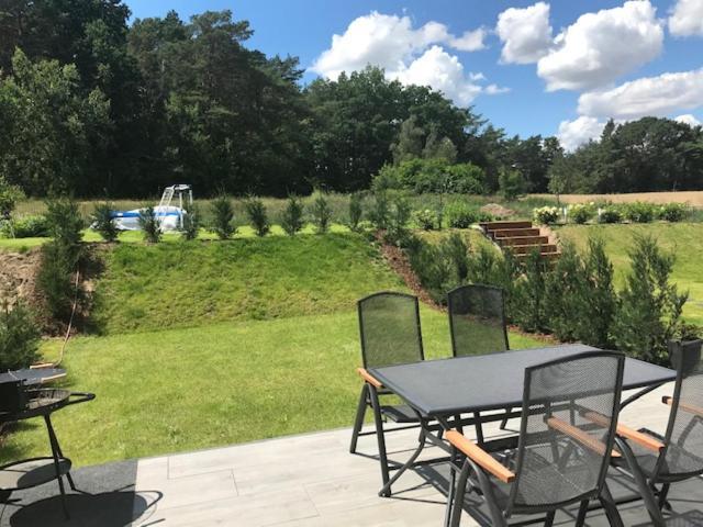 Top-Ferienwohnung Bei Berlin, Bis 3 Gaeste, Terrasse Und Garten Bestensee 外观 照片
